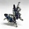 Lightweight Anti-lost Butterfly Earphone Clips Shiny Artificial Crystal Headphone Accessories for School Outdoor Activities
