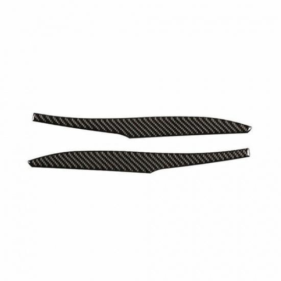 For Toyota RAV4 13-16-18 Real Carbon Fiber Rear View Mirror Strip Molding Trim