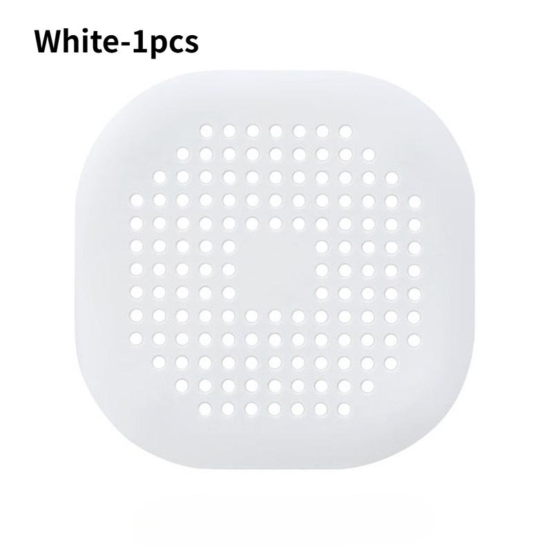 Silicone Floor Drain Sticker for Bathroom Kitchen Sewer Hair Filtration Anti Blocking Device Household Bathroom Floor Drain Mat