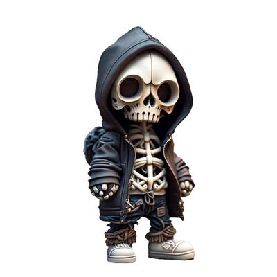 Halloween Cool Resin Statues Acrylic Flat Wall Hangings Skulls Decorations Home Living Room Party