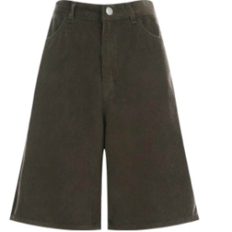 Shop Fw Women S Corduroy Bermuda ShortS Ivory Att Wpt 20089