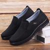 Summer Men's Old Beijing Cloth Shoes Breathable Casual Lightweight Soft Sole Comfortable Work Waterproof Men's Cloth Shoes