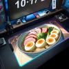 anime ramen Mouse Pad RGB Gaming Mousepad Big LED Pad PC Desk Mat Luminous Mouse Pad Large Keyboard Mats Table Rug With Backlit