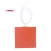 M-12V 10W Silicone Rubber Heating Pad Flat Heater Band Square Heated Bed Flexible Waterproof 3D Printer Glue Sticker Adhesive
