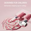 Signable Segmented Fitness Jump Rope 2.5 M Soft Bead Skipping Rope   Weight Loss Fitness