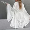 Women's Satin Bathrobe & Pajama Set 850 - Sexy & Loose Fit Homewear