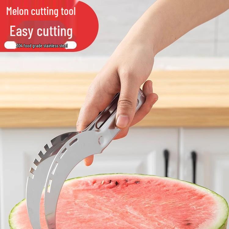 Watermelon Slicer: Multifunctional Stainless Steel Fruit Cutter and Divider