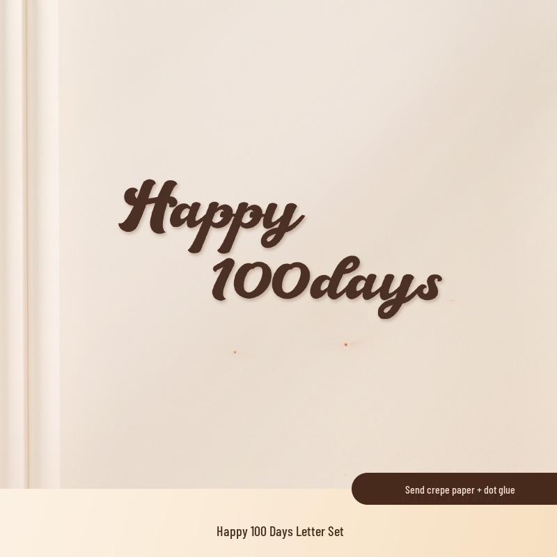 30-Day Baby Celebration Photo Props & Background Wall Set