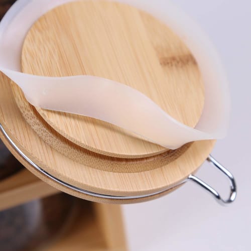 KKC Coffee Bean Storage Container, Airtight Coffee Canister, 200g, 800ml Capacity