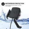 15W Phone Wireless Charge Bracket Extension Bracket Black B For Moto Scooter