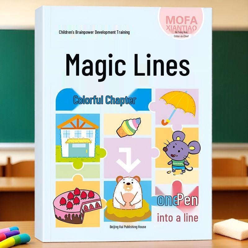 Magic Connect-the-Dots: Brain Power & Concentration Challenge for Kids