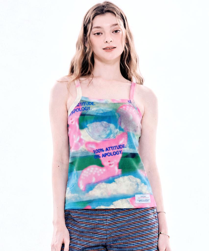 Soipeuyukaen Drawing Full Print Sleeveless