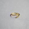 2019 Exquisite Adjustable Initial Ring for Women - Stackable Open Design for Index Finger