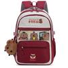 Cartoon Capybara Backpack Casual Style Casual Shoulder Bag Trendy School Bag  Travel