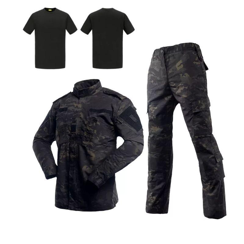 Mundur bojowy armii, mundur policyjny z bawełnianą koszulą