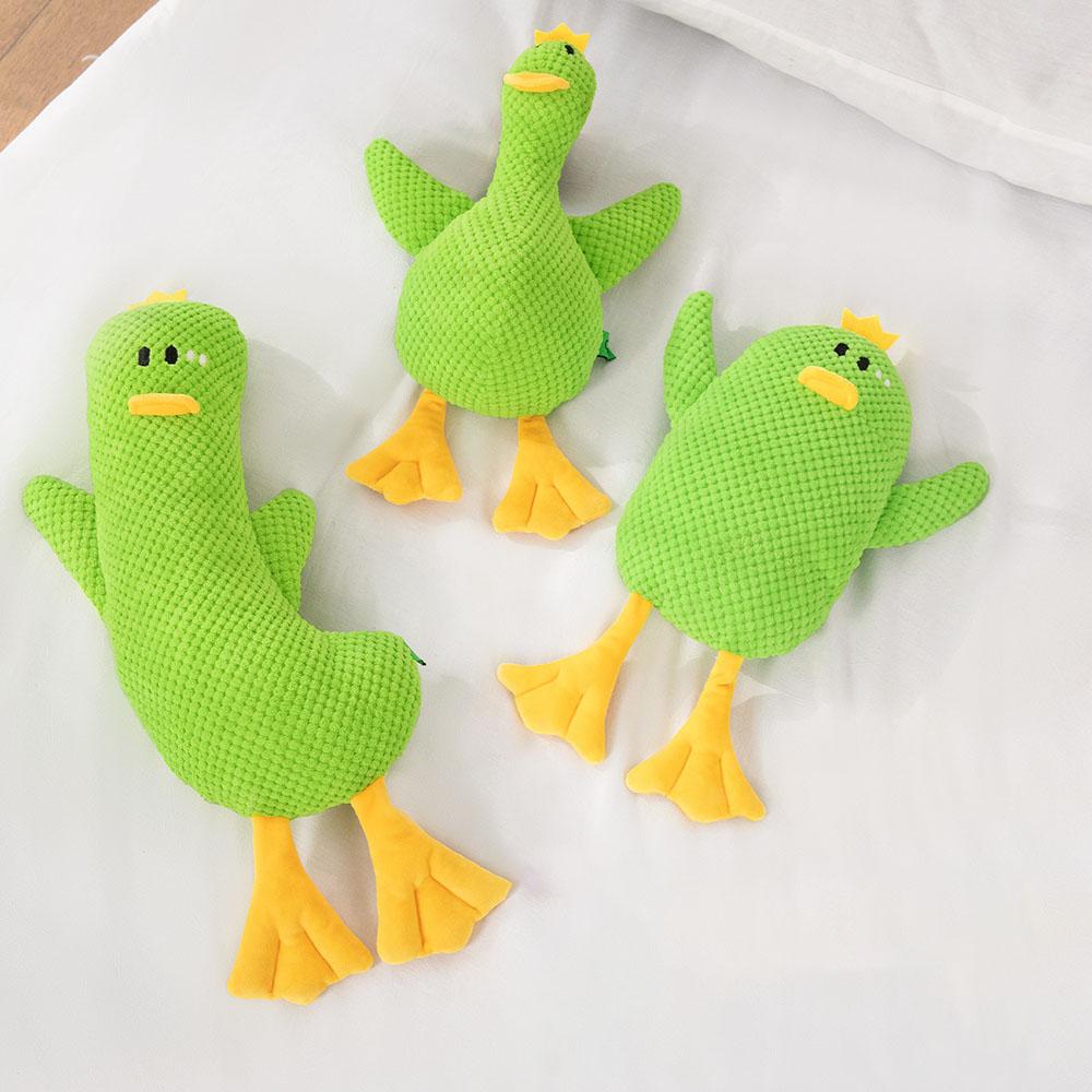Dog Plush Toy Duck: Chew-Resistant, Squeaky Sound, Companion for Sleeping, Soft Pet Play Toy for Dogs