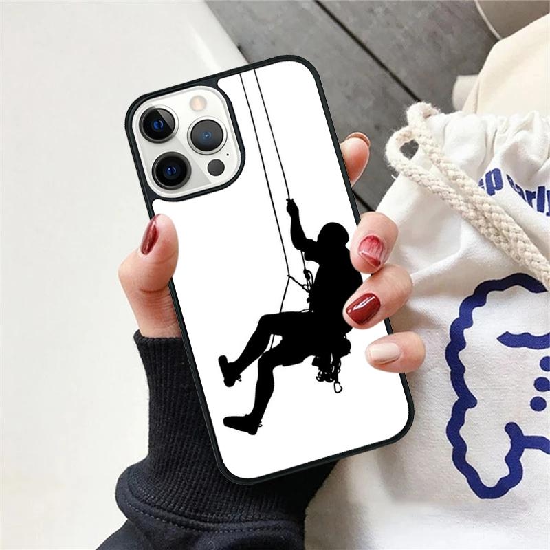 Mountain Climbing Phone Case Cover For iPhone 17 Air 15 16 11 13 14 Pro Max 12 Plus Max Fundas