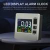 Large Display Digital Led Clock Mute Design Bright Screen Alarm Clock Desk Clock Wall Hanging Clock Indoor Temperature Clock