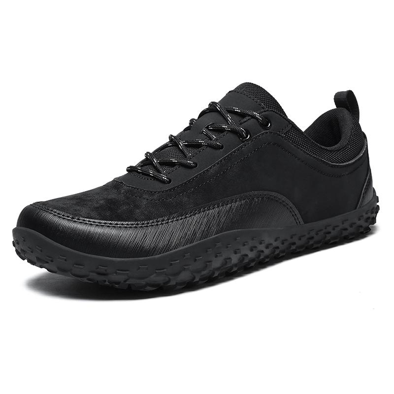 Fashion Vintage Style Casual Shoes Outdoor Leather Mens Sneakers Fashion Trend Sports Footwear Leisure Man Hiking Shoes Treking Footwear
