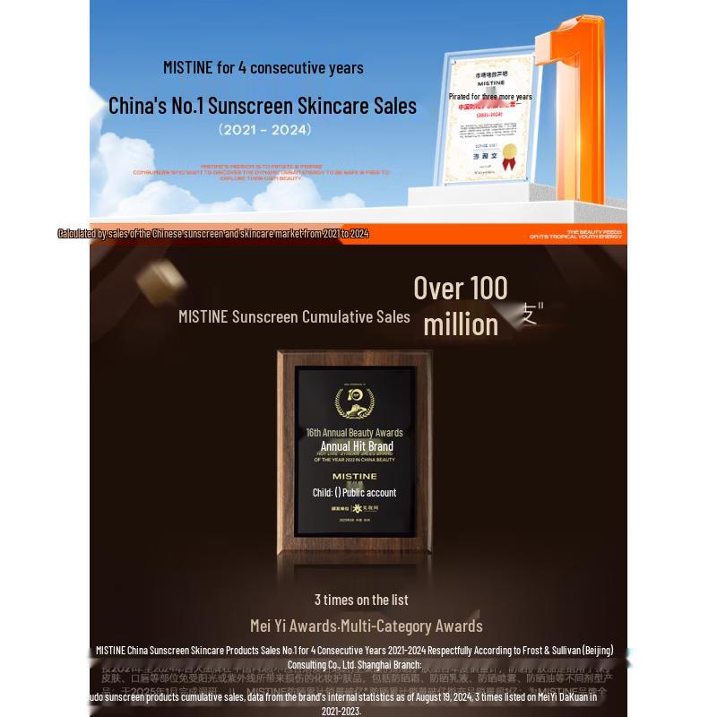 Mistine Little Yellow Sunscreen Spray