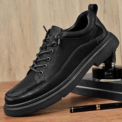 Zapatos de Cuero de Moda Zapatos Casuales de Negocios para Hombre Vestir Tenis De Hombre Mocasines Mokasin Tenis Caballero Diseñador