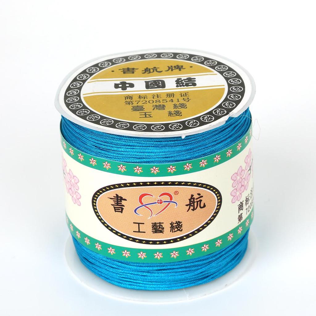 91-274Meter Cotton Cord Nylon Cord Thread String DIY Beading Braided Bracelet Jewelry Making