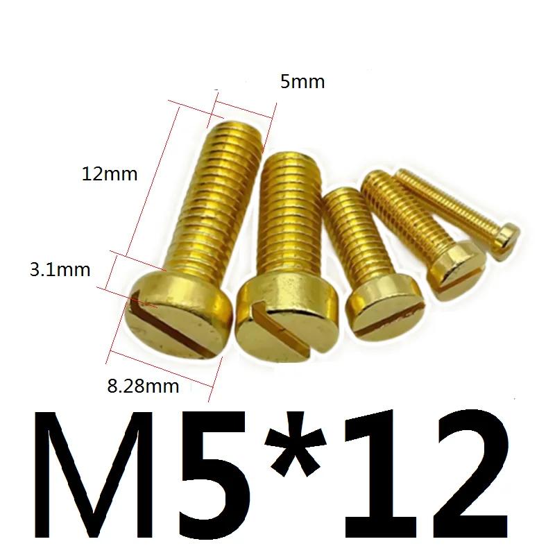 M 2,5 3 4 5 6 8 10 12 Metrisch X 4-25mm Länge Messing Senkkopf Schlitzschraube Bolzen