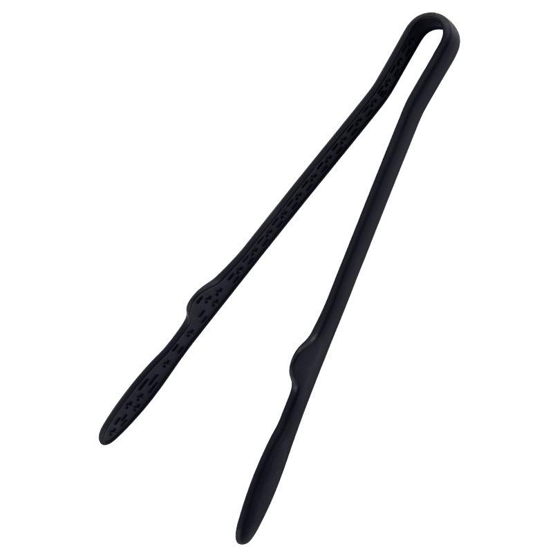 

1PC Food Clip Bread Barbecue Clip New Integrated Silicone Bracket High Temperature Resistant Silicone Clip Baking Supplies чёрный