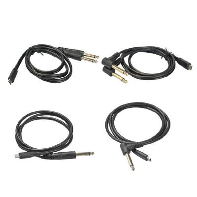 Type C To Single/Double 6.35mm Cable Line USB C To 6.5mm 1/4inch Cord for Clear Sound In Various Setting