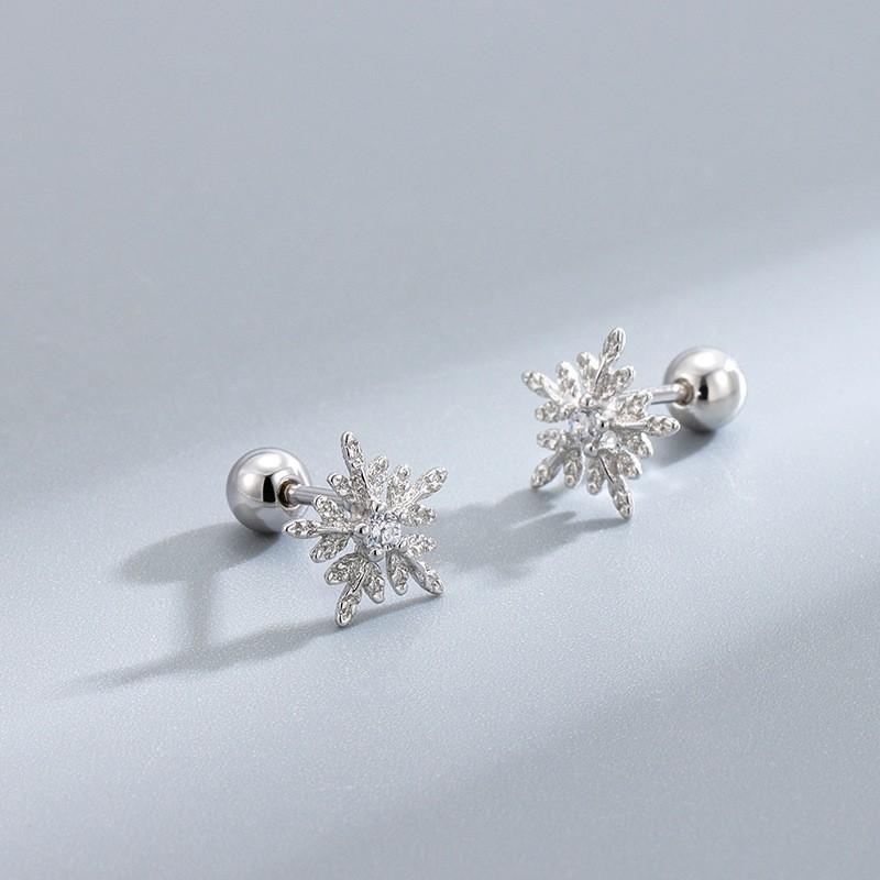 Ohrpiercing Ohrknochennägel für Frauen Schrauben Nischendesign Antiblockierende Ohrnadel