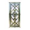 Stained Glass Window Privacy Film Vintage Decorative Frosted Static Cling Waterproof Reusable UV Sun Blocking Glass Sticker Cover