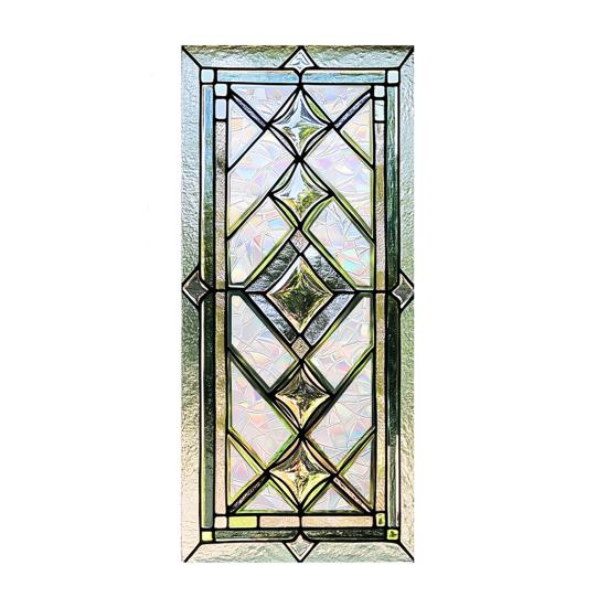 Stained Glass Window Privacy Film Vintage Decorative Frosted Static Cling Waterproof Reusable UV Sun Blocking Glass Sticker Cover