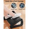 Fußstützen-Schreibtisch, höhenverstellbarer Fußhocker, ergonomische Fußstütze mit Massagefunktion für Büro und Zuhause