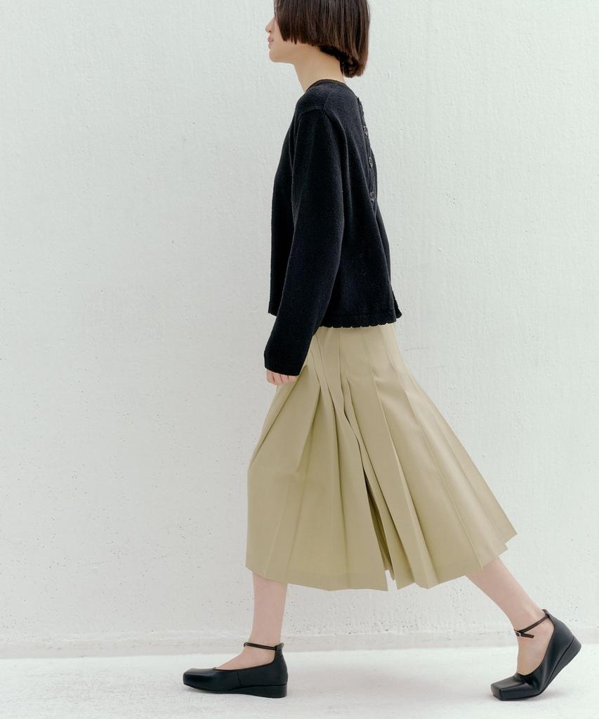 Okuka Pleated Wrap Skirt - 2 Colors