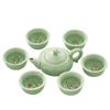 Teapot Set 7 Heads Celadon Ceramic Tea Set Gift Box Kung Fu Tea Set Carp Tea Cup Gift