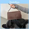 Stylish Minimalist Shoulder Bag 2023 Winter New Solid Color Street Fashion Pu Bag Wholesale