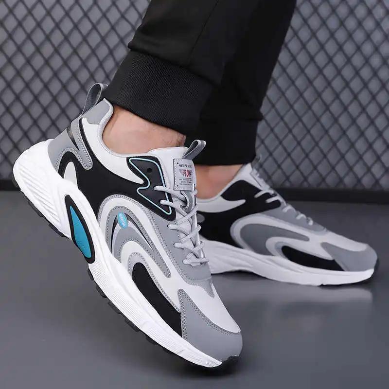 Platform Road Sneakers Man Trekking Hiking Shoes Men Hiking Skateboarding Shoes Men Sport Pretty 2025 Wide Foot Baskettes
