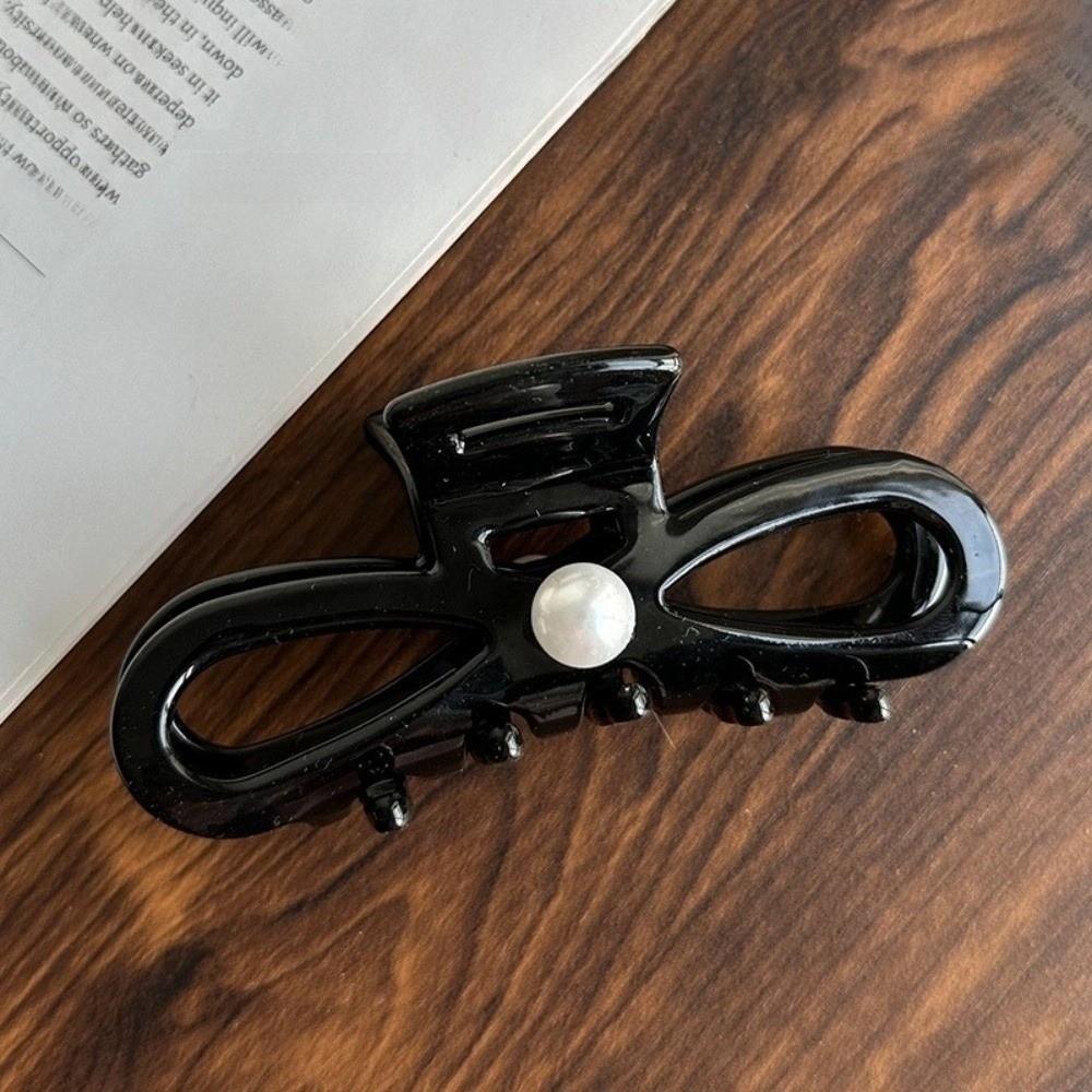 Hair Ornament Ponytail Hair Clips Pearl Lady Shark Clip Hairgrips Women Hair Claws  Women Headdress