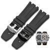 עבור Audemars Piguet Royal Oak Offshore AP 15707 26471 26178 15703 סיליקון אביזרים לשעון גברים רצועת שעון גומי 28 מ"מ 30 מ"מ