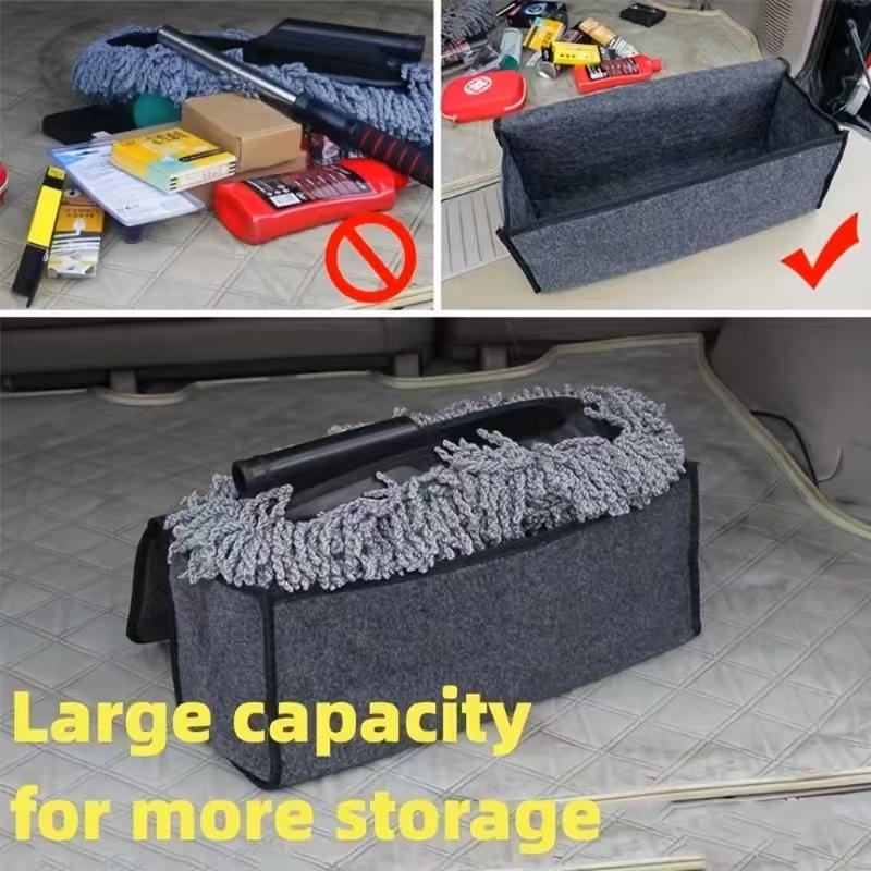 Car Felt Cloth Storage Bag Folding Organizer Box Trunk Tool Case For Suzuki Swift Samurai Vitara SX4 Jimny Alto Kaiser Ingnis Dz