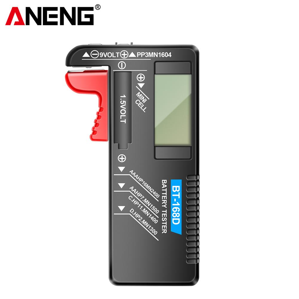 ANENG BT-168D Mini Digital Equipment Internal  Battery Tester Checkered Charge Indicador De Capacity Bateria Diy Electronic Test