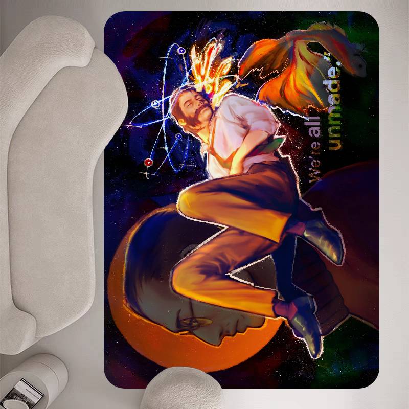 D-Disco Elysium Hot Video Game Door Mat Washable Non-Slip Living Room Sofa Chairs Area Mat Kitchen Doormat Area Rug