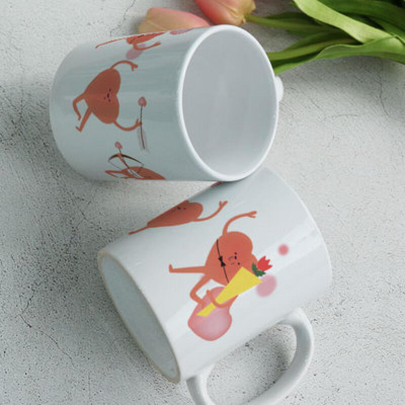 tk258-Design Mug 2p-Valentine s Heart Cup