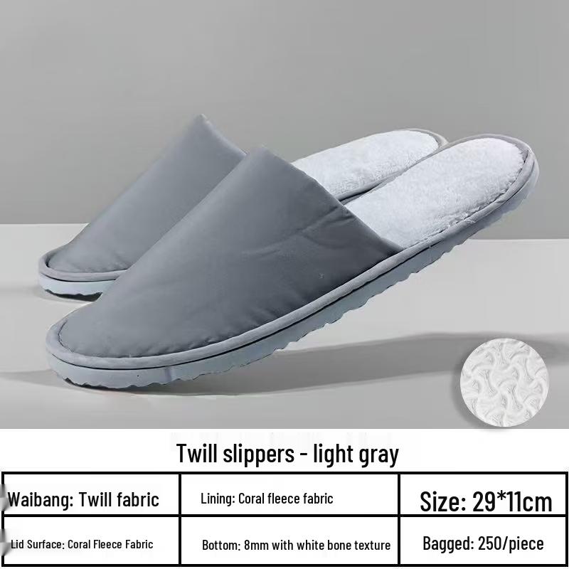 Disposable Linen Slippers