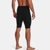 Under Armour Rush Logo Print Tight Casual Shorts Men Shorts Black 1361138-001