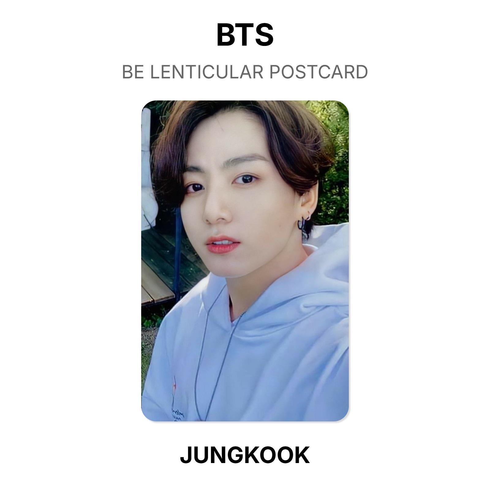 BTS JUNGKOOK BE LENTICULAR POSTCARD Official Photocard JUNGKOOK