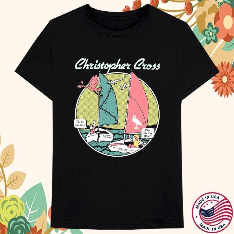 Christopher Cross Band Tour Heavy Cotton Black All Size T Shirt BT383 Unisex T-Shirt