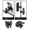 360 Degree Rotates 17.4mm Ball Head Adapters Plastic for Connecting Phone Clamps Tablet Holders On Bikes Motorcycles Desks