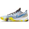 Kyrie Low 4 Blu Armatura Chiaro Irving Comoda Punta Tonda Tessuto, Pelle Sintetica, TPU CW3985-400