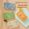 28-Grid Press-Type Ice Cube Tray: Creative Large-Capacity, One-Press Release for Easy Ice Making and Storage